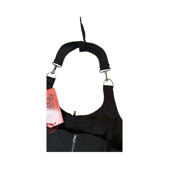 Black Buckle Strap Dress - Picture 8 of 9